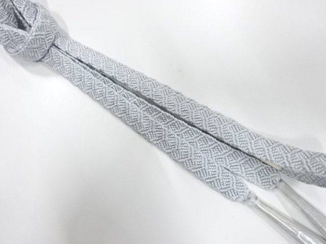 未使用品　正絹　手組帯締め